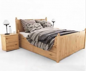 Modern Double Bed-ID:208869062