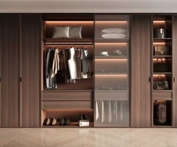 Modern Clothes Storage Area-ID:330121041