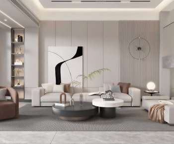 Modern A Living Room-ID:451617962