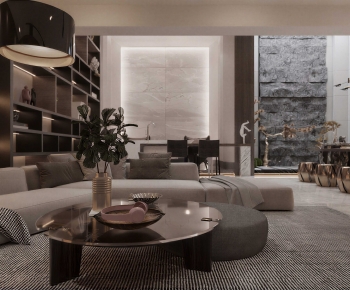 Modern A Living Room-ID:183753015