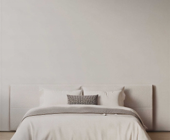 Modern Double Bed-ID:395905973