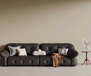 Modern Three-seat Sofa-ID:645289466