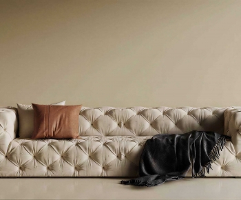 Modern Three-seat Sofa-ID:589467056