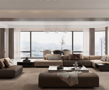 Modern A Living Room-ID:878685009