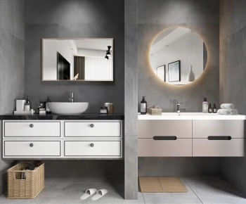 Modern Bathroom Cabinet-ID:332340008