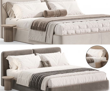 Modern Double Bed-ID:150361136