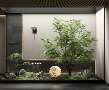 New Chinese Style Plant Landscaping-ID:961559064