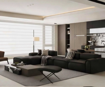 Modern A Living Room-ID:895128013