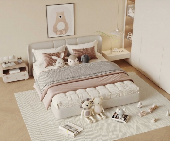 Modern Child's Bed-ID:452526093