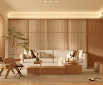 Japanese Style A Living Room-ID:582274913