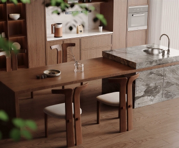 Modern Dining Table And Chairs-ID:798981907