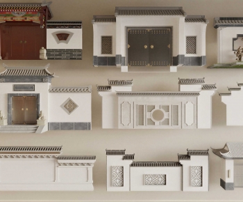 Chinese Style Facade Element-ID:343310843