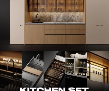 Modern Kitchen Cabinet-ID:200947056