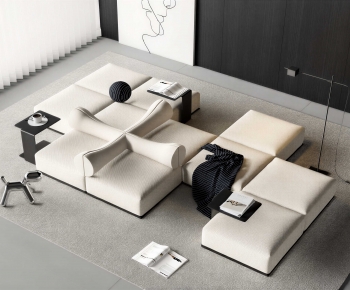 Modern Multi Person Sofa-ID:684950431