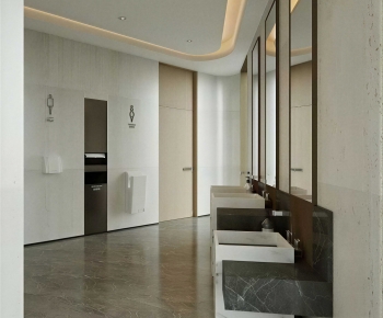 Modern Public Toilet-ID:989454982