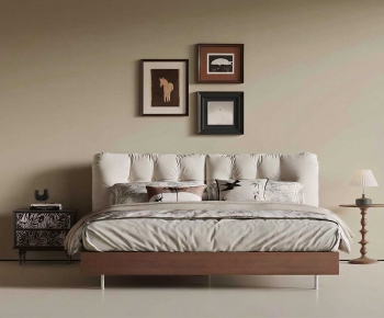 French Style Double Bed-ID:740369082