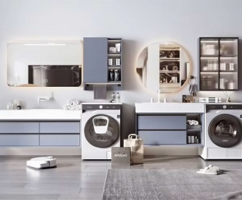 Modern Bathroom Cabinet-ID:772802114