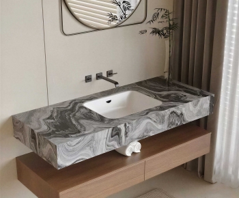 Modern Bathroom Cabinet-ID:484010933