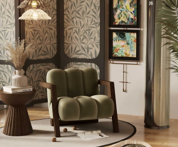 Modern Single Sofa-ID:998867992