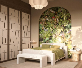 Retro Style Bedroom-ID:139287957