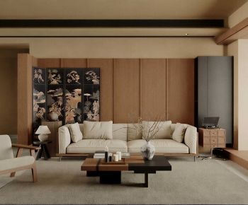 Modern A Living Room-ID:693703899