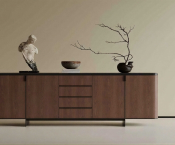 New Chinese Style Side Cabinet-ID:600894939