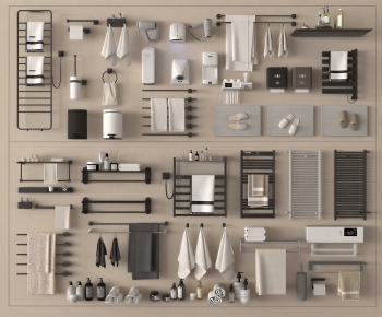 Modern Bathroom Rack-ID:403242113