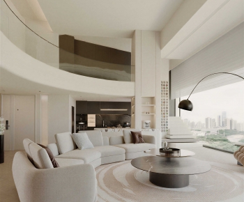 Modern A Living Room-ID:222755919