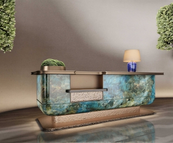 Modern Reception Desk-ID:563246019