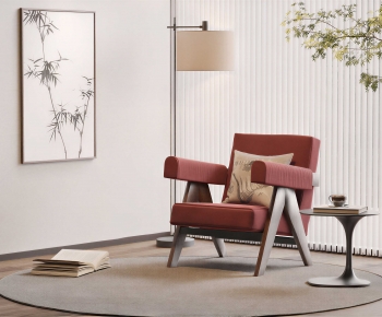 New Chinese Style Lounge Chair-ID:645294903