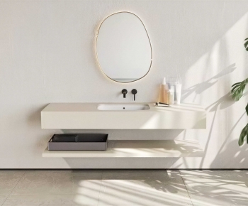 Modern Bathroom Cabinet-ID:492466931