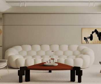 Modern A Living Room-ID:616800853