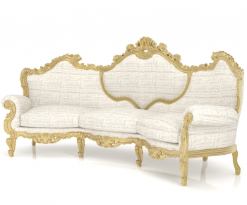 European Style Three-seat Sofa-ID:837132931