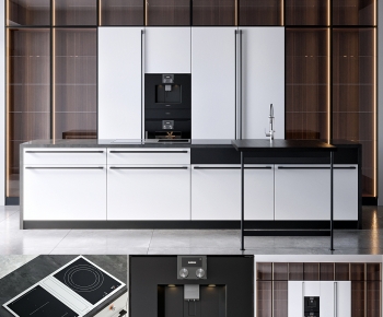 Modern Kitchen Cabinet-ID:401844986