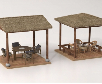 New Chinese Style Outdoor Tables And Chairs-ID:327545881