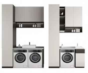 Modern Laundry Cabinet-ID:230293046