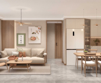 Japanese Style A Living Room-ID:815079277