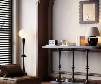 French Style Entrance Cabinet-ID:426176076