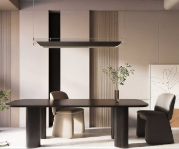 Modern Dining Table And Chairs-ID:724276074