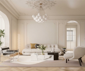 French Style A Living Room-ID:920882946