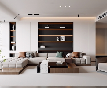 Modern A Living Room-ID:369606029