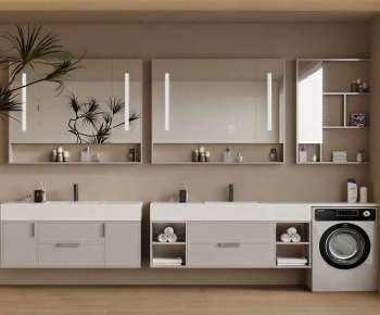 Modern Bathroom Cabinet-ID:178632972