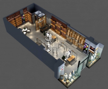 Modern Clothing Store-ID:697875986