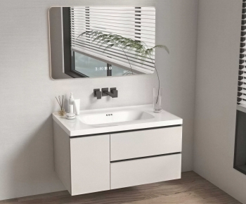 Modern Bathroom Cabinet-ID:397578001
