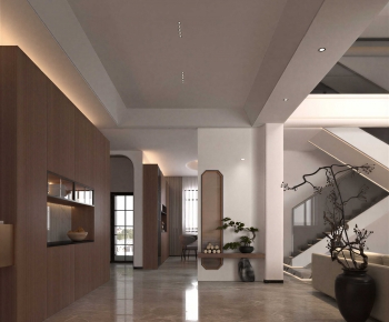 New Chinese Style Hallway-ID:435920006