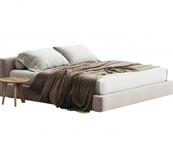 Modern Double Bed-ID:586747888
