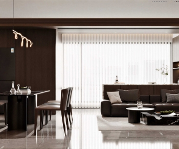 Modern A Living Room-ID:938726901