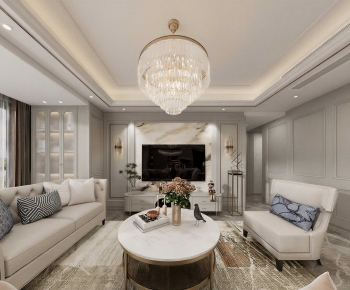 American Style A Living Room-ID:321240907