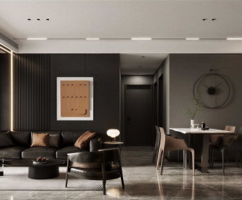 Modern A Living Room-ID:196912052