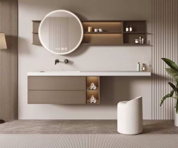 Modern Bathroom Cabinet-ID:705503948